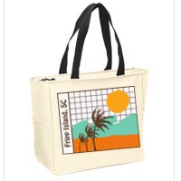 Fripp Island South Carolina Beach Zip Tote Bag