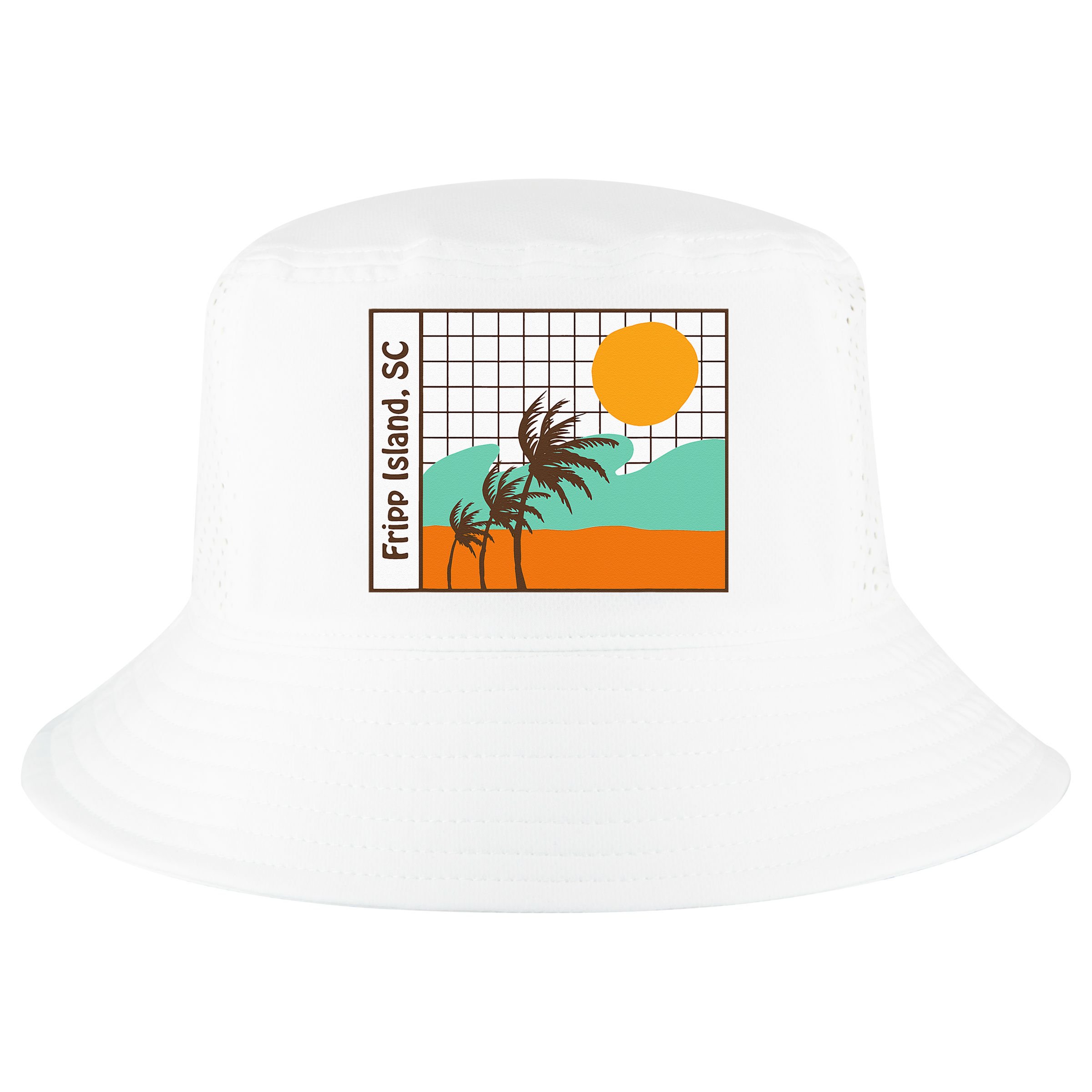 Fripp Island South Carolina Beach Cool Comfort Performance Bucket Hat