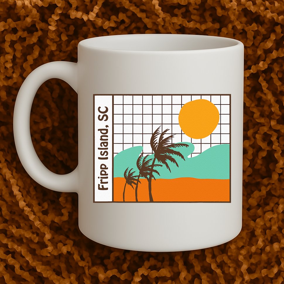 Fripp Island South Carolina Beach Mug
