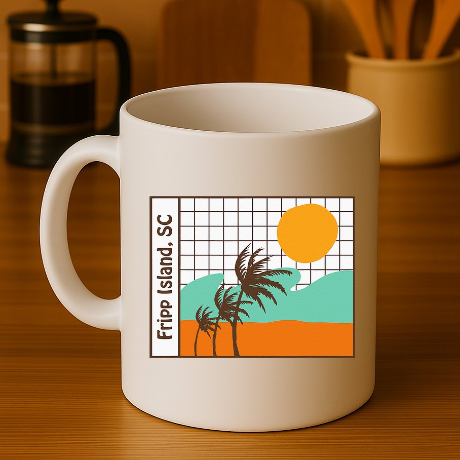 Fripp Island South Carolina Beach Mug