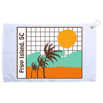 Fripp Island South Carolina Beach Grommeted Golf Towel