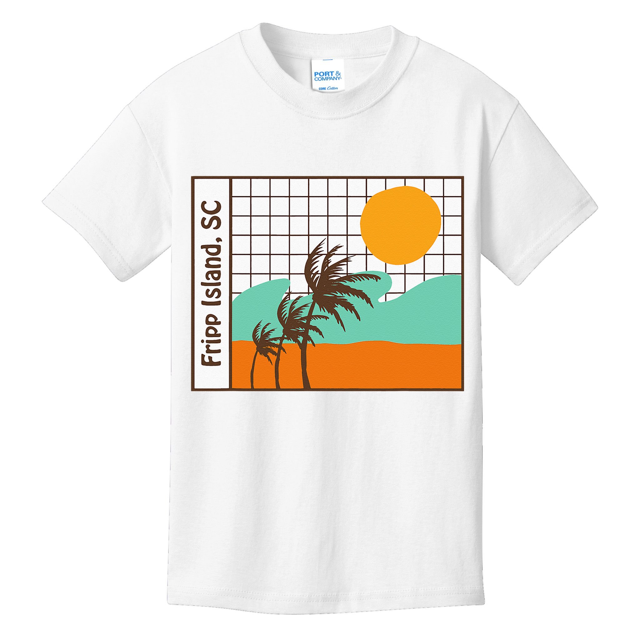 Fripp Island South Carolina Beach Kids T-Shirt