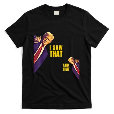 Funny I Saw That Jesus Meme Barron And IM Telling Dad Trump T-Shirt