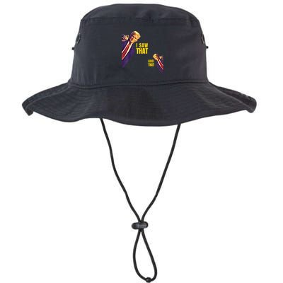 Funny I Saw That Jesus Meme Barron And IM Telling Dad Trump Bucket Hat