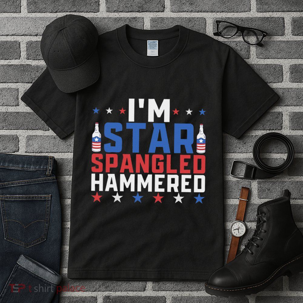 Funny IM Star Spangled Hammered Outfit 4th Of July Tall T-Shirt