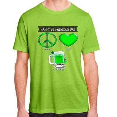 Funny Irish Saint Patrick Day Design Happy St Patrick's Day Adult ChromaSoft Performance T-Shirt