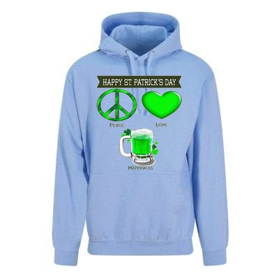 Funny Irish Saint Patrick Day Design Happy St Patrick's Day Unisex Surf Hoodie