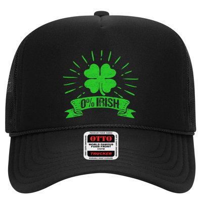 Funny Irish St Patricks Day Shamrock Green Gift Trucker Hat