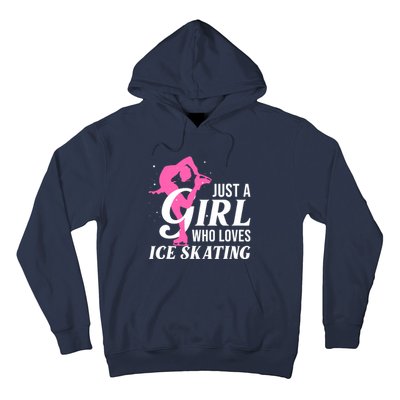 Funny Ice Skating Gift For Girl Wo Skater Figure Skating Hoodie