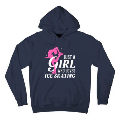 Funny Ice Skating Gift For Girl Wo Skater Figure Skating Tall Hoodie