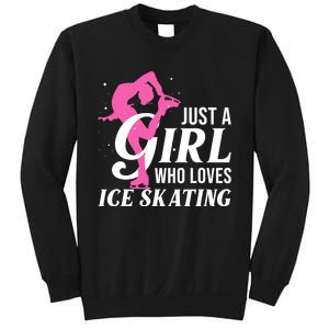 Funny Ice Skating Gift For Girls Wo Skater Sweatshirt