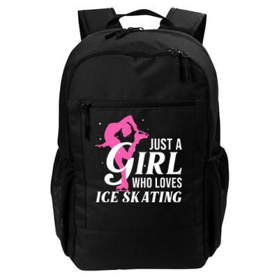 Funny Ice Skating Gift For Girls Wo Skater Daily Commute Backpack