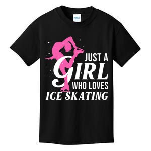 Funny Ice Skating Gift For Girls Wo Skater Kids T-Shirt