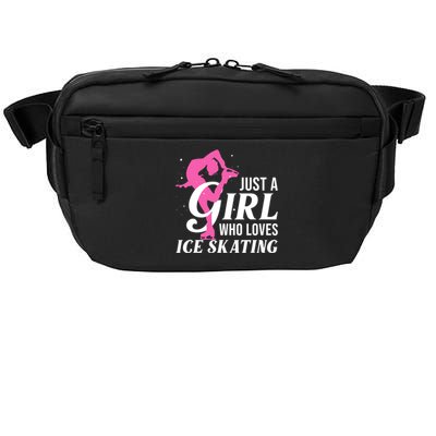 Funny Ice Skating Gift For Girls Wo Skater Crossbody Pack