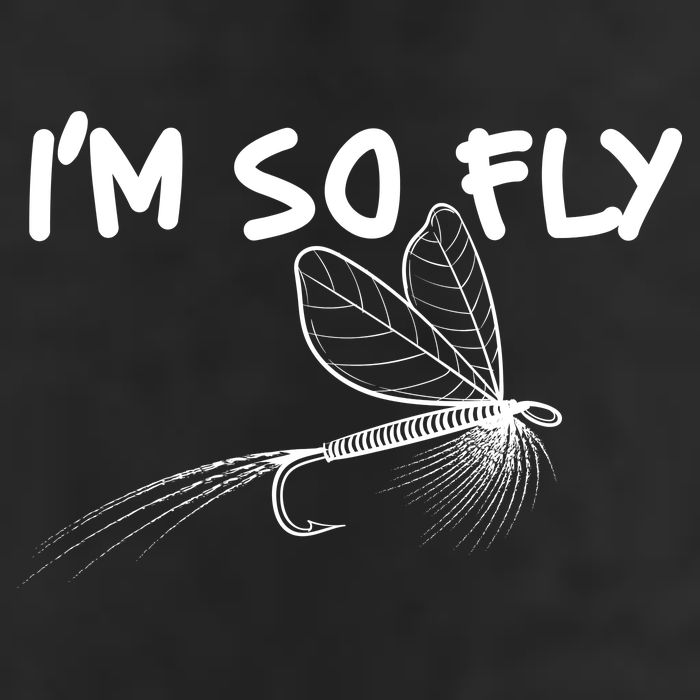 Funny I'm So Fly Fish Lure Fishing Fan Adult Drive Performance Visor