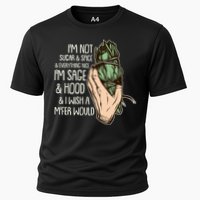 Funny I'm Sage And Hood And I Wish A M'Fer Would Performance Shirt