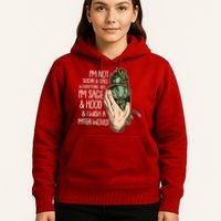 Funny I'm Sage And Hood And I Wish A M'Fer Would Hoodie