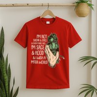 Funny I'm Sage And Hood And I Wish A M'Fer Would T-Shirt