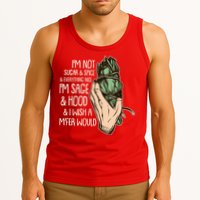 Funny I'm Sage And Hood And I Wish A M'Fer Would Tank Top
