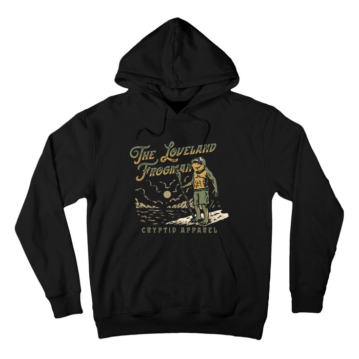 Frog I Saw The Loveland Frogman Hoodie