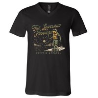 Frog I Saw The Loveland Frogman V-Neck T-Shirt