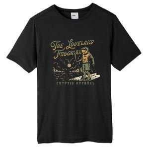 Frog I Saw The Loveland Frogman Tall Fusion ChromaSoft Performance T-Shirt