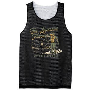 Frog I Saw The Loveland Frogman Mesh Reversible Basketball Jersey Tank