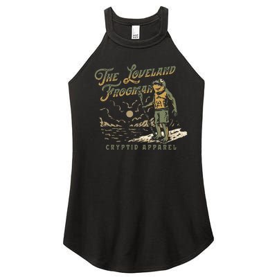 Frog I Saw The Loveland Frogman Women’s Perfect Tri Rocker Tank