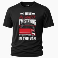 Funny IM Staying In Tha Van Phasmophobia Gift Cooling Performance Crew T-Shirt