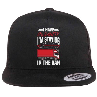 Funny IM Staying In Tha Van Phasmophobia Gift Flatbill Hat