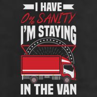 Funny IM Staying In Tha Van Phasmophobia Gift 25L Jumbo Tote