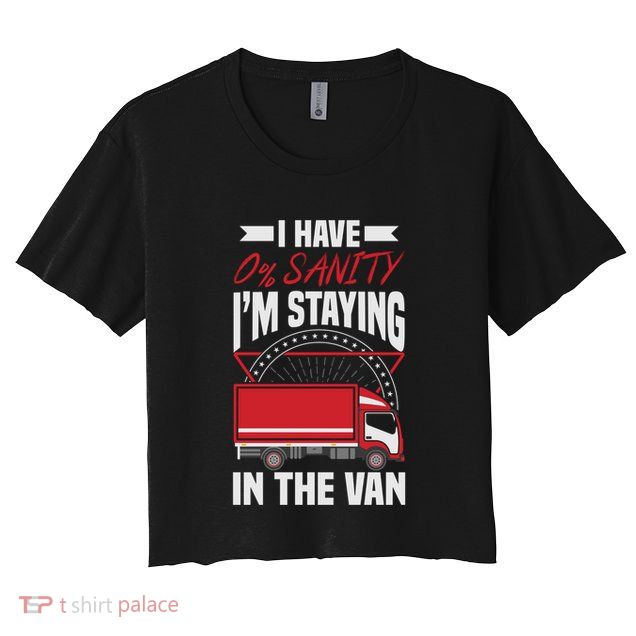 Funny IM Staying In Tha Van Phasmophobia Gift Crop Top