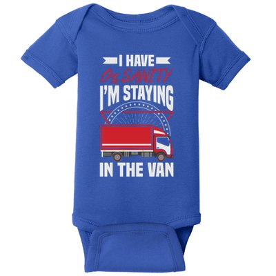 Funny IM Staying In Tha Van Phasmophobia Gift Baby Bodysuit