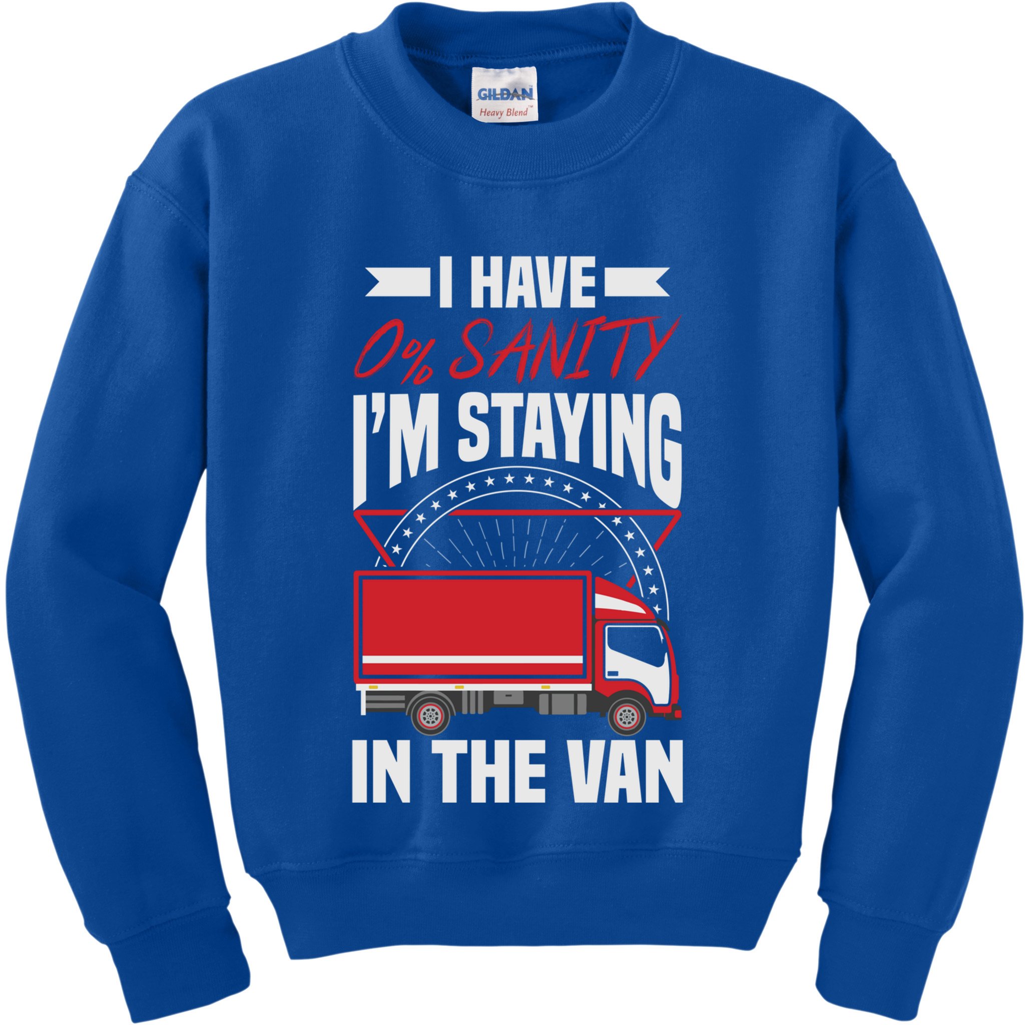 Funny IM Staying In Tha Van Phasmophobia Gift Kids Sweatshirt