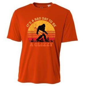 Funny It S A Bad Day To Be A Glizzy Bigfoot And Gift Cooling Performance Crew T-Shirt