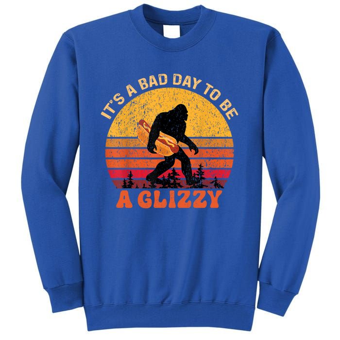 Funny It S A Bad Day To Be A Glizzy Bigfoot And Gift Tall Sweatshirt