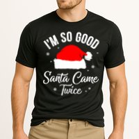 Funny Im So Good Santa Came Santa Hat Christmas Performance Shirt