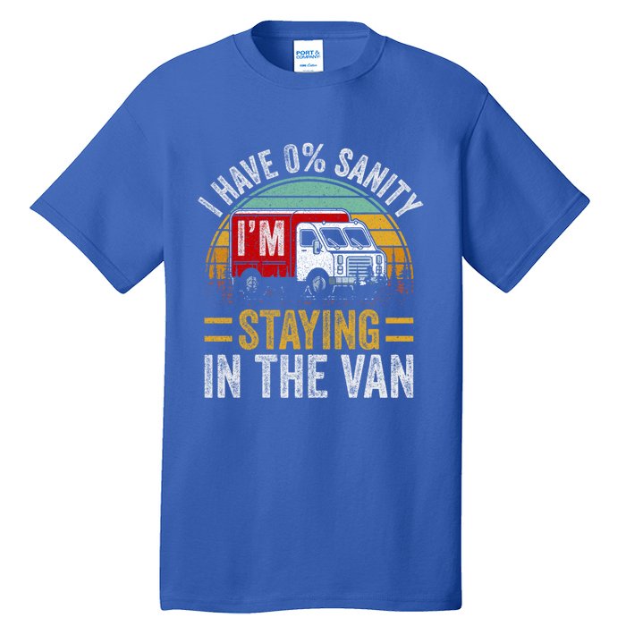 Funny IM Staying In Tha Van Phasmophobia Vintage Gift Tall T-Shirt