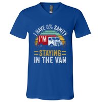 Funny IM Staying In Tha Van Phasmophobia Vintage Gift V-Neck T-Shirt