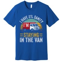 Funny IM Staying In Tha Van Phasmophobia Vintage Gift Premium T-Shirt