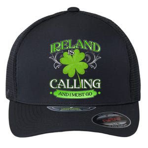 Funny Ireland Sankt Patricks Day Gift Dublin Gift Flexfit Unipanel Trucker Cap