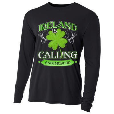 Funny Ireland Sankt Patricks Day Gift Dublin Gift Cooling Performance Long Sleeve Crew