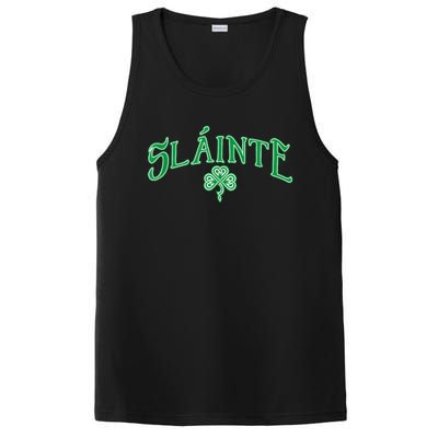 Funny Irish Slainte Gaelic Cheers Gift PosiCharge Competitor Tank