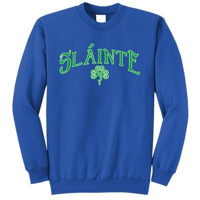 Funny Irish Slainte Gaelic Cheers Gift Sweatshirt