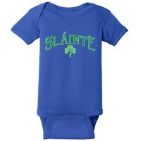 Funny Irish Slainte Gaelic Cheers Gift Baby Bodysuit