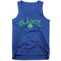 Funny Irish Slainte Gaelic Cheers Gift Tank Top