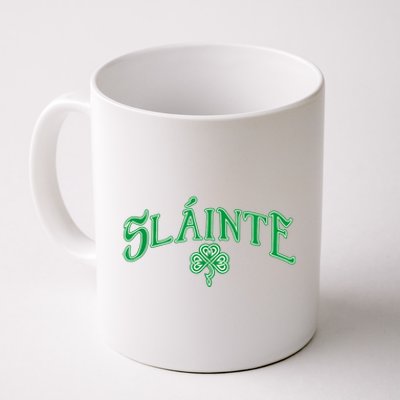 Funny Irish Slainte Gaelic Cheers Gift Coffee Mug