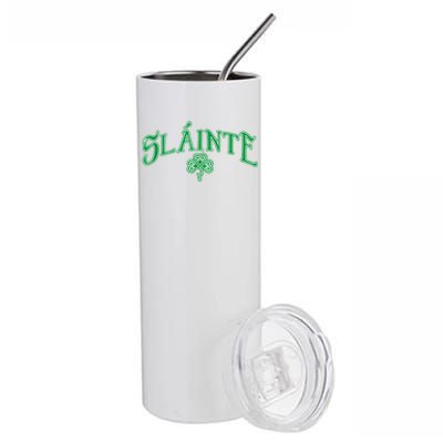 Funny Irish Slainte Gaelic Cheers Gift Stainless Steel Tumbler