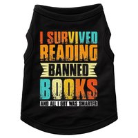 Funny I Survived Reading Banned Books And All I Got Was Smarter Doggie Tank
