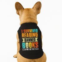 Funny I Survived Reading Banned Books And All I Got Was Smarter Doggie Tank